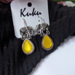 Elegant German Silver Earring