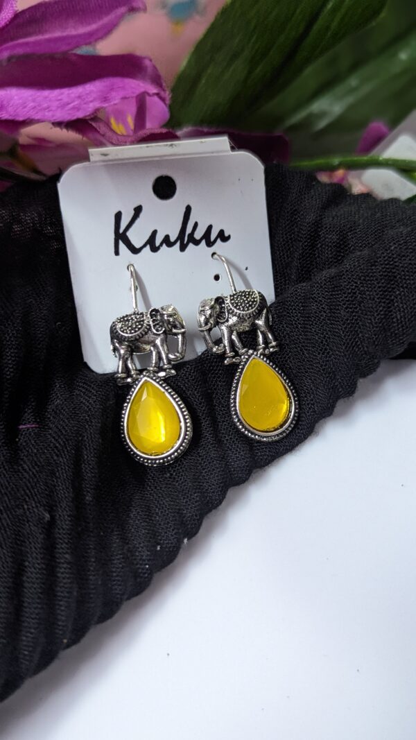 Elegant German Silver Earring