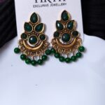 Kundan Stone Earrings_Gold Plated