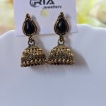 Gold jhumka _ Medium size