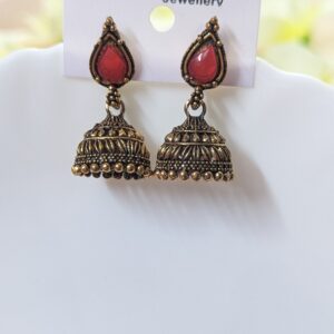 Gold jhumka _ Medium size