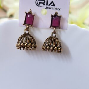 Gold jhumka _ Medium size