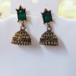 Gold jhumka _ Medium size