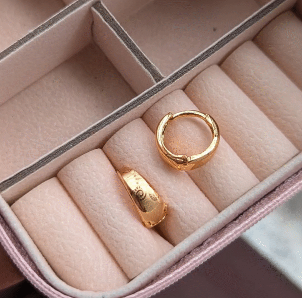 Gold Look Alike Anti-Tarnish Earrings