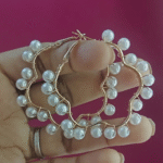 Hoop Pearl Earrings