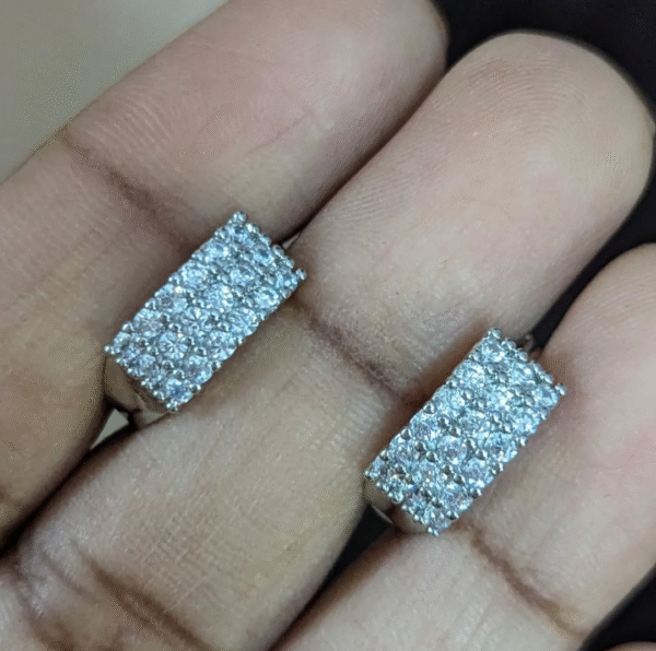 Silver Hoop Anti-Tarnish Earrings