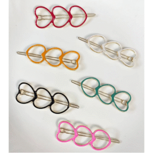Korean Heart Hair Clips