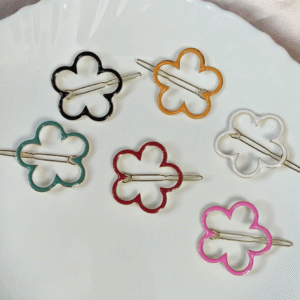 Korean Flower Hair Clips