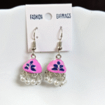 Meenakari Hook Jhumka