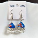 Meenakari Hook Jhumka