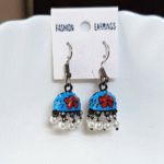 Meenakari Hook Jhumka