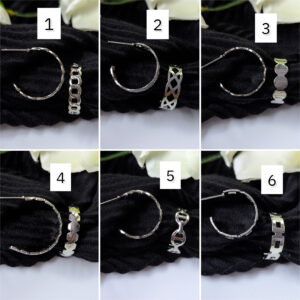 Western Half-circle Earring