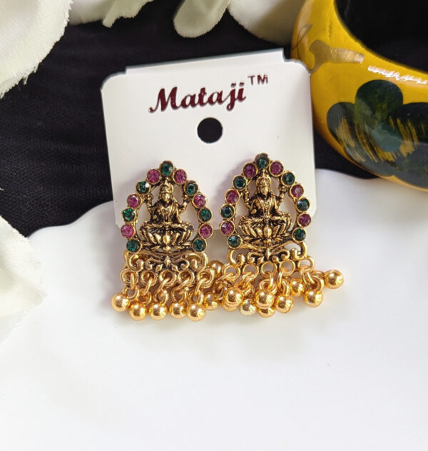 Lakshmi Stone Earring