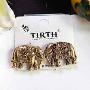 Elephant Hook Earring