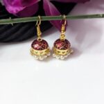 Meenakari Hook Jhumka_Small Size