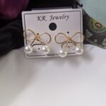 Bow Korean Earring_Gold