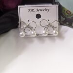 Bow Korean Earring_Silver