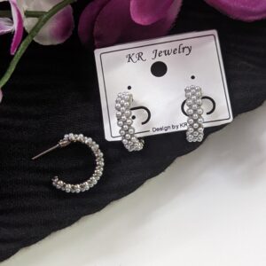 Half Circle Korean Earring