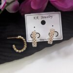 Half Circle Korean Earring