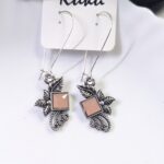 Oxisdised Hook Earring