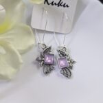 Oxisdised Hook Earring