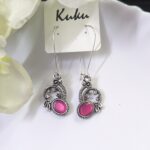 Oxisdised Hook Earring