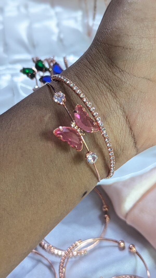 Butterfly Adjustable Bracelets - Image 2