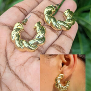 Imported Western Casual Earrings_Gold