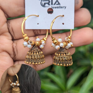 Hoop Jhumka_Gold