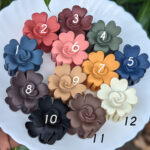 Rose Matte Hair Claws_Medium Size