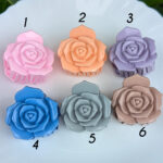 Glossy Rose Hair Claws_Medium Size