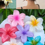 Floral Big Hair Claws