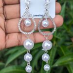 Pearl Drop Korean Earrings