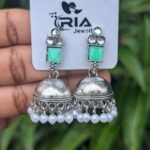 Silver Jhumka