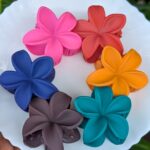 Flower Hair Claws _ Medium Size