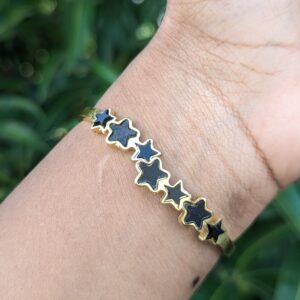 Gold openable Bracelets_Stainless Steel
