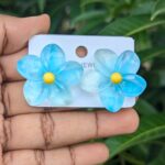 Big Size Flower Studs