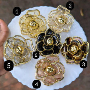 Classic Rose Hair Claws