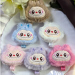 Labubu Soft-Fur Alligator HairClips