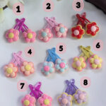 Kids Flower TicTac Clips