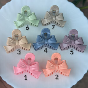 Bow Hair Claws - Medium Size