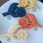 Sunflower Hair Claws_Medium Size