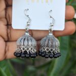 Oxidised Hook Jhumka