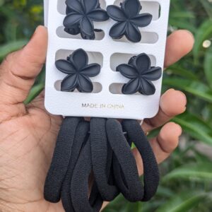 Combo Card Hair Accessories_Black