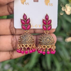 Jhumka_Pink
