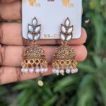 Jhumka_White