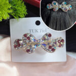 Metal stone center clips_Pink