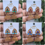 Antique Stone Jhumka