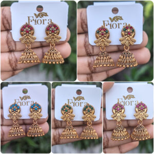 Antique Stone Jhumka