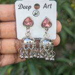 Weightless Jhumka_Lite Pink